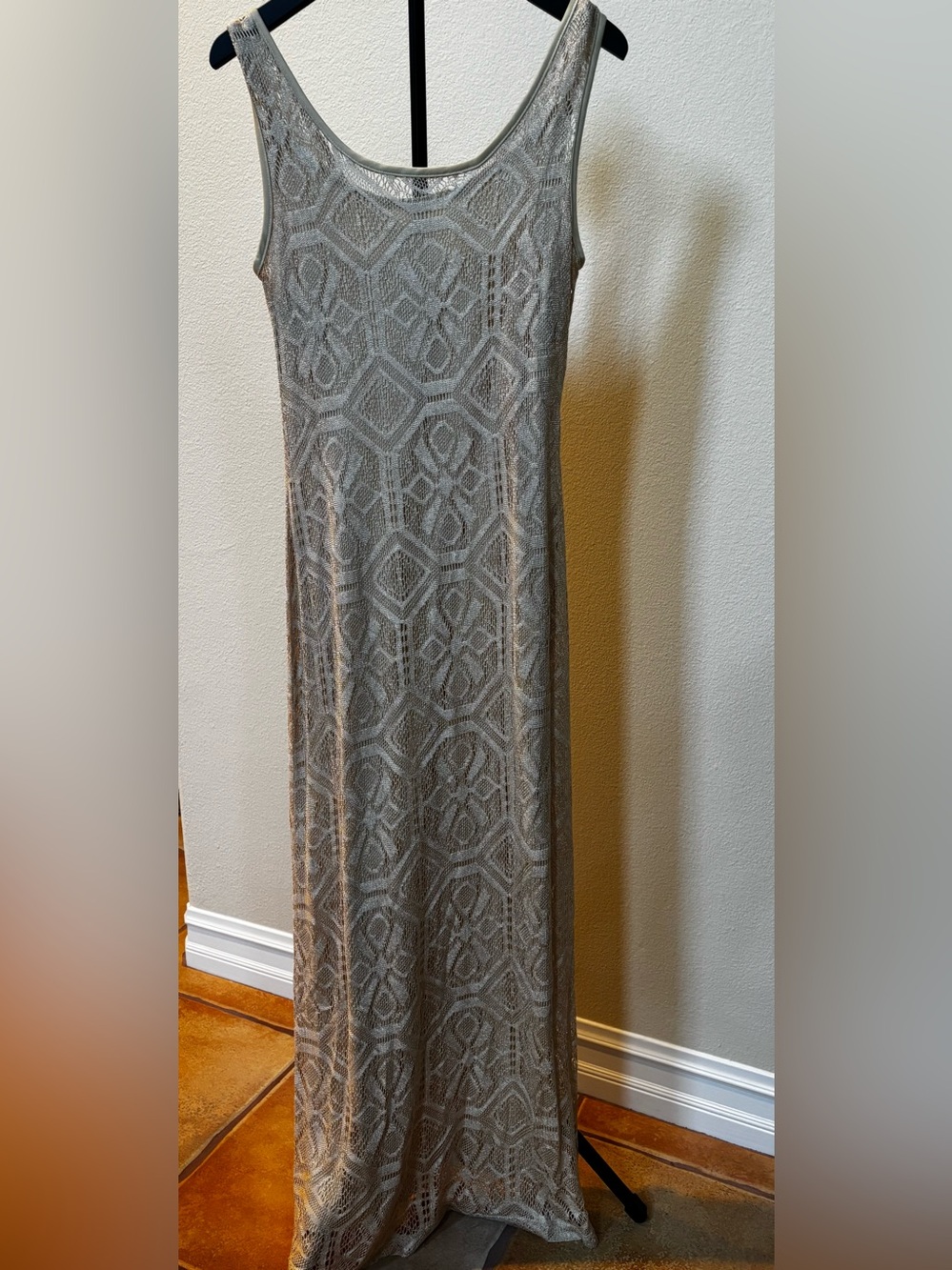 Y2K Light Gold Maxi Dress